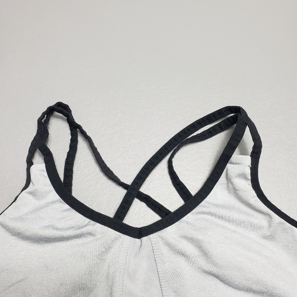 Reebok gray spots bra size small - Picture 2 of 8